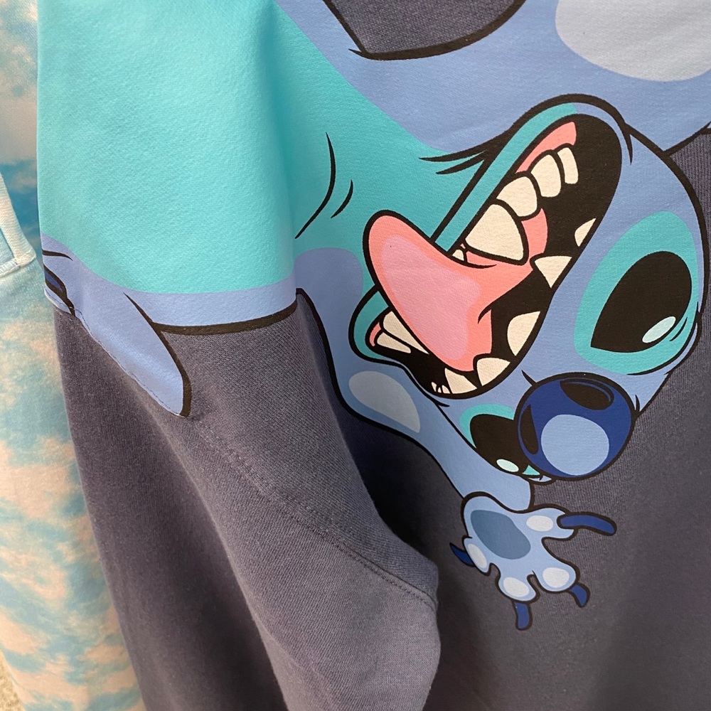 New Disney fun and crazy stitch yummy sweatshirt! - Picture 2 of 2